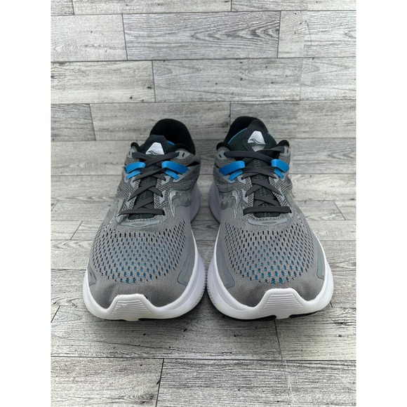 Saucony Ride 15 Men Running‎ Shoes Grey Blue Silver S20729-15 Size 11.5 main image 8